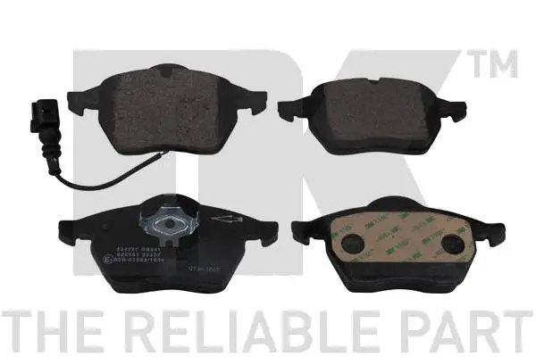 Brake Pad Set, disc brake (224757)