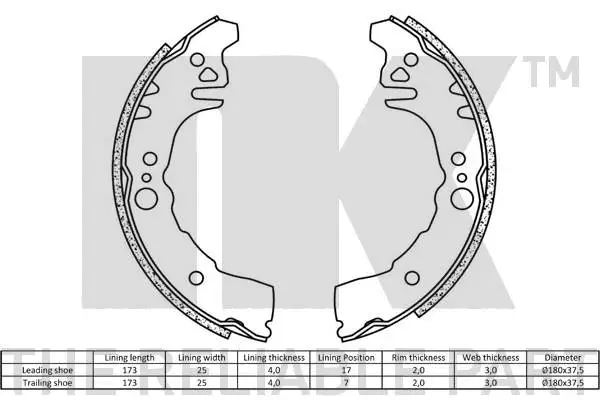 Brake Shoe Set