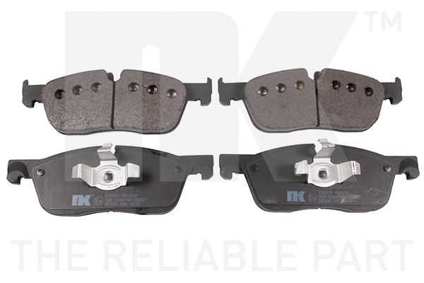 Brake Pad Set, disc brake (224037)