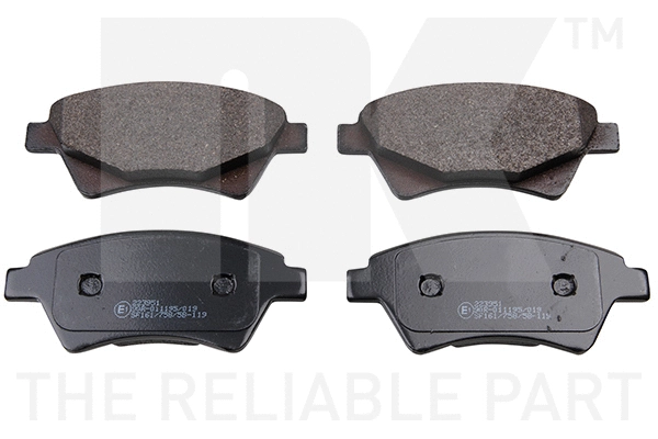Brake Pad Set, disc brake (223951)