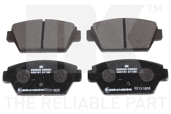 Brake Pad Set, disc brake (223009)