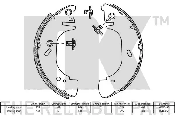 Brake Shoe Set