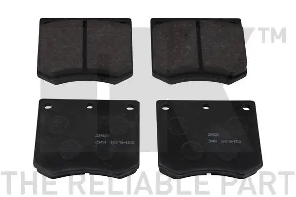 Brake Pad Set, disc brake (229923)