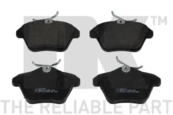 Brake Pad Set, disc brake (221022)