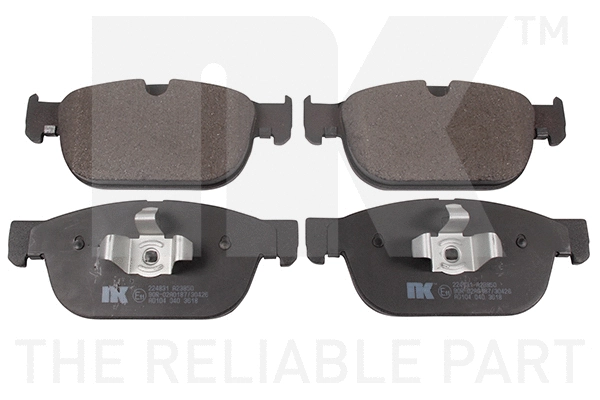 Brake Pad Set, disc brake (224831)