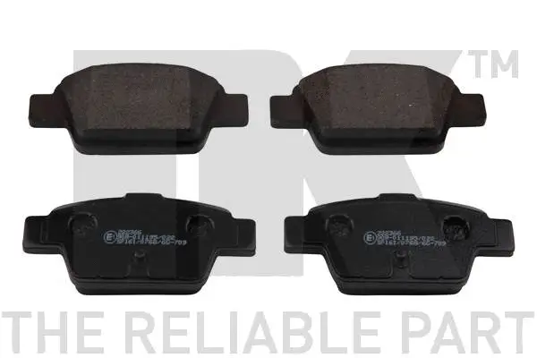 Brake Pad Set, disc brake (222366)