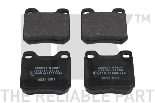 Brake Pad Set, disc brake (223604)