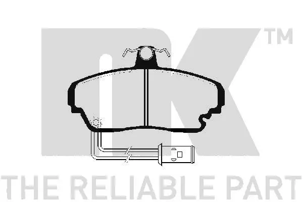 Brake Pad Set, disc brake (224002)