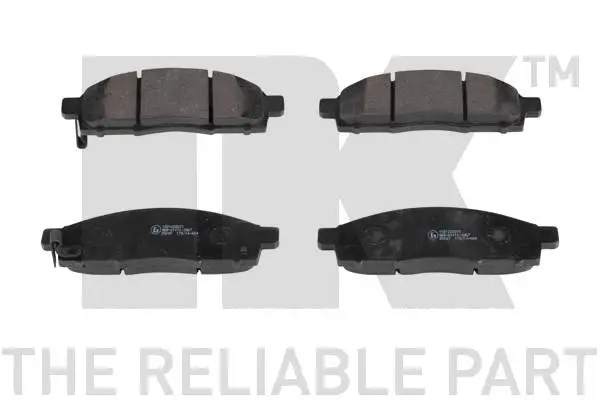 Brake Pad Set, disc brake (222271)