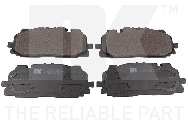 Brake Pad Set, disc brake (2247139)