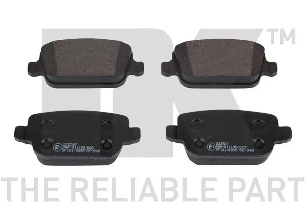 Brake Pad Set, disc brake (222567)