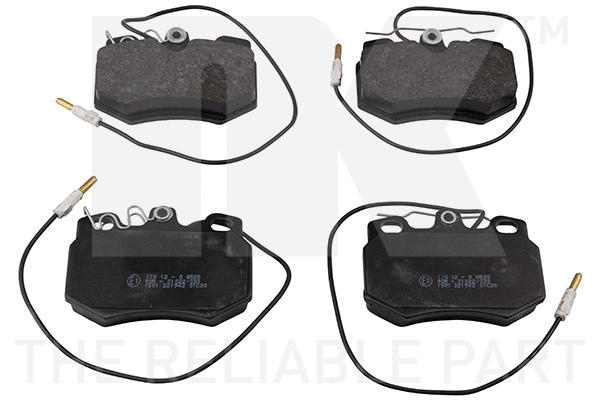 Brake Pad Set, disc brake (221942)