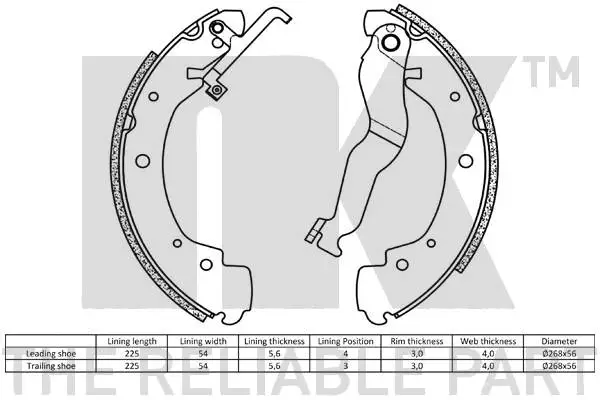 Brake Shoe Set