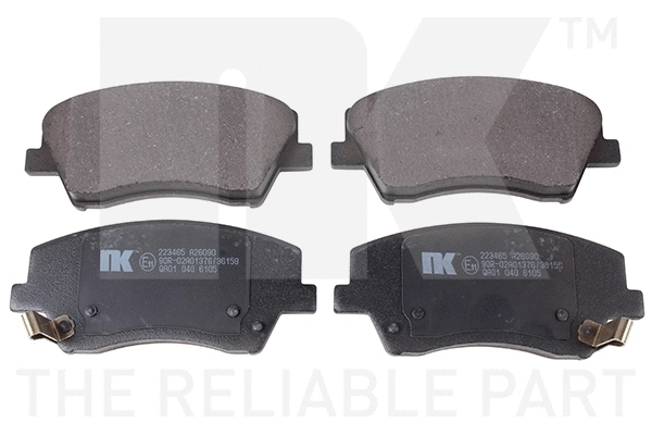 Brake Pad Set, disc brake (223465)