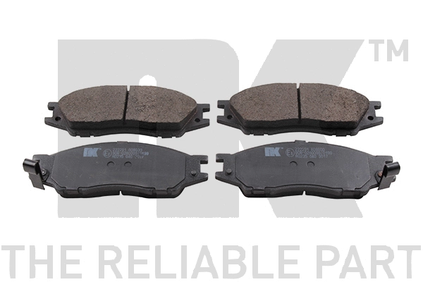 Brake Pad Set, disc brake (222291)