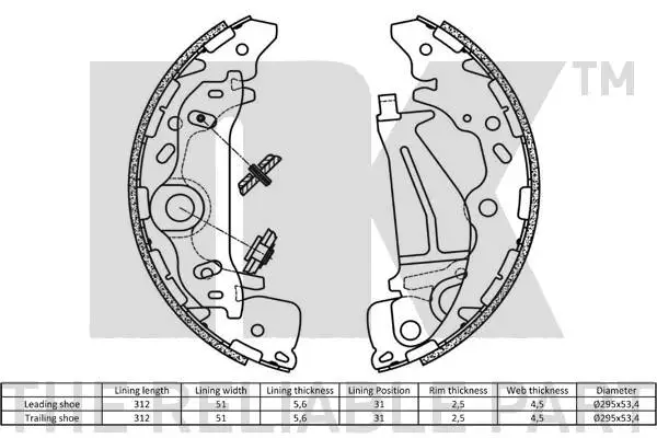 Brake Shoe Set