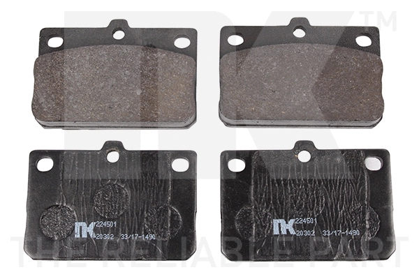 Brake Pad Set, disc brake (224501)