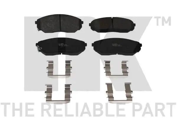 Brake Pad Set, disc brake (223508)