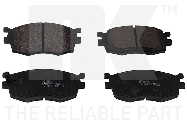 Brake Pad Set, disc brake (223520)