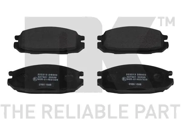 Brake Pad Set, disc brake (222213)