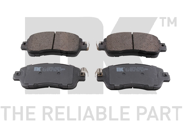 Brake Pad Set, disc brake (223264)