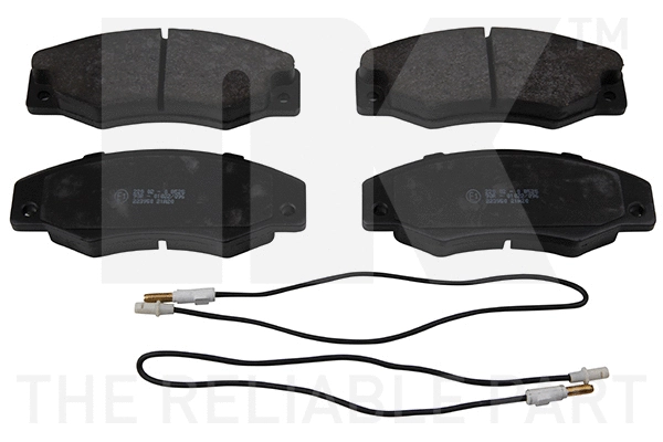 Brake Pad Set, disc brake (223950)