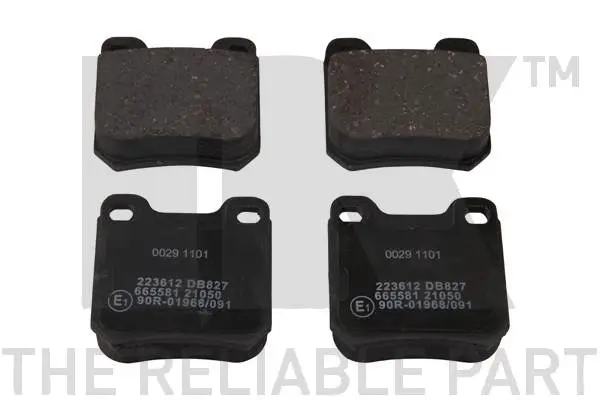 Brake Pad Set, disc brake (223612)