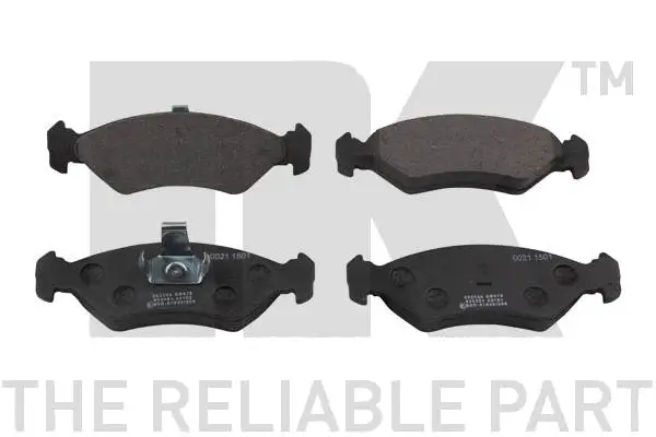 Brake Pad Set, disc brake (222535)