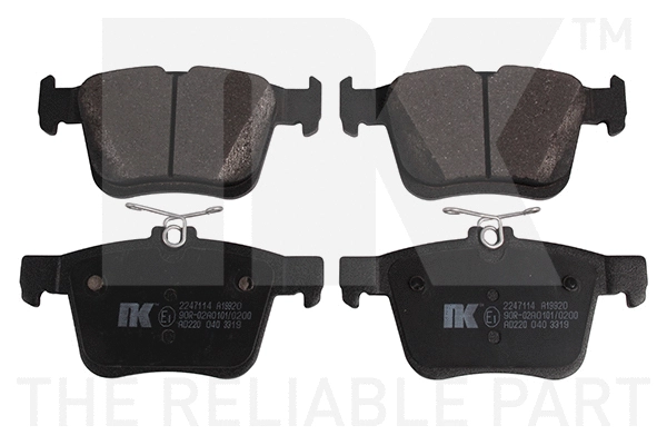 Brake Pad Set, disc brake (2247114)