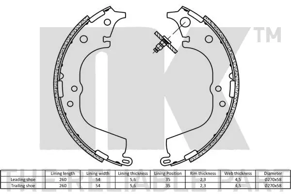 Brake Shoe Set