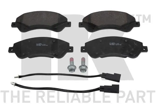 Brake Pad Set, disc brake (222564)