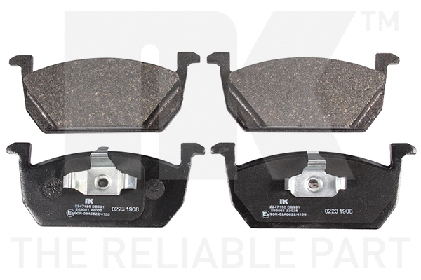 Brake Pad Set, disc brake (2247150)