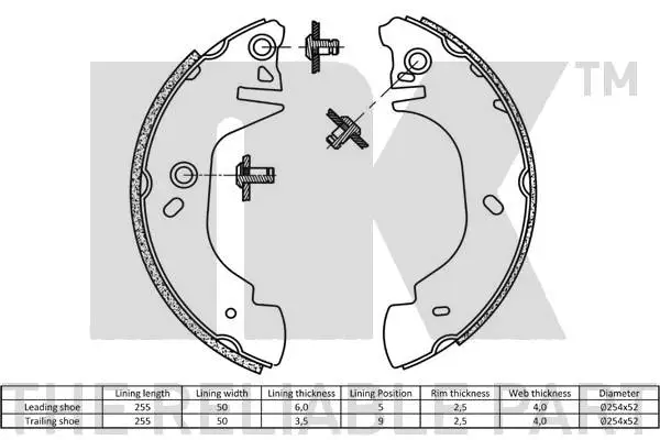 Brake Shoe Set