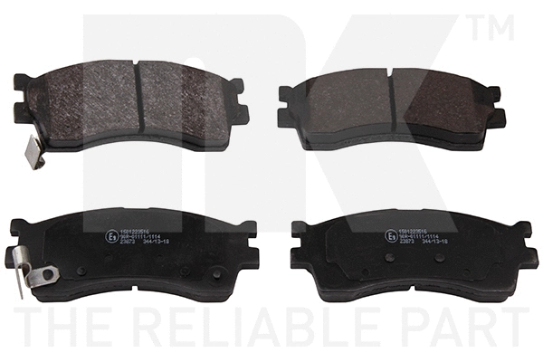 Brake Pad Set, disc brake (223516)