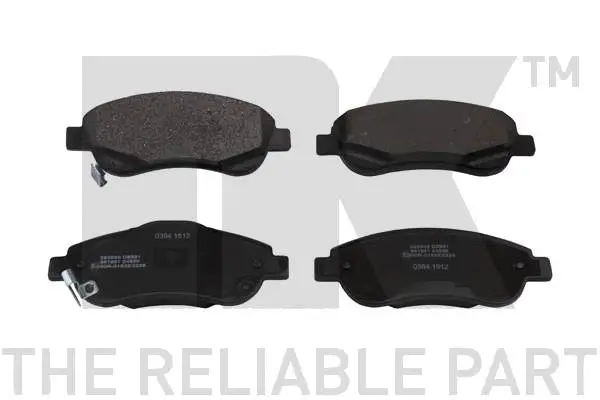 Brake Pad Set, disc brake (222640)
