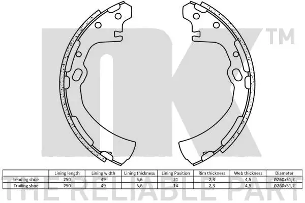 Brake Shoe Set