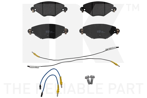 Brake Pad Set, disc brake (221944)