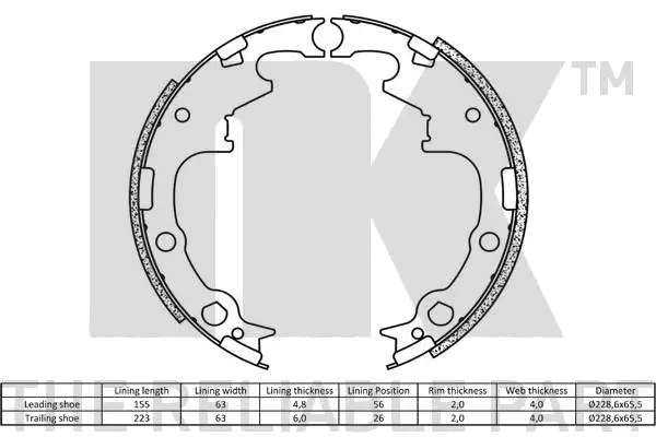 Brake Shoe Set