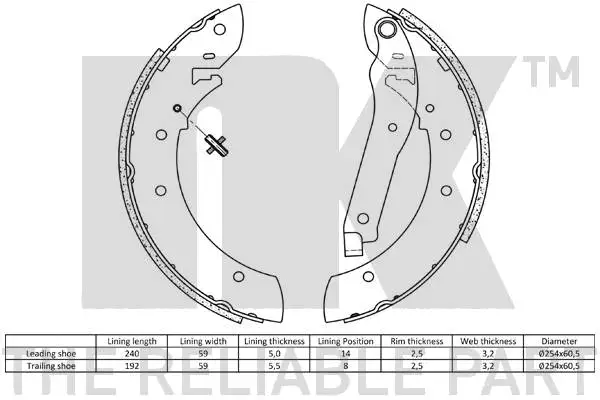 Brake Shoe Set