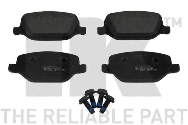 Brake Pad Set, disc brake (221025)