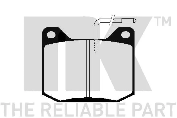 Brake Pad Set, disc brake (223704)