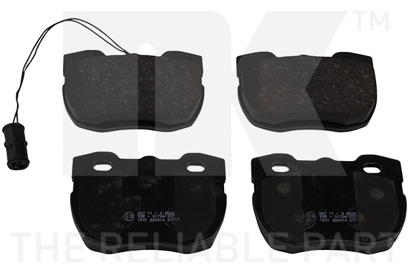 Brake Pad Set, disc brake (224014)