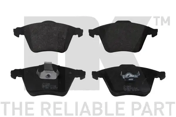 Brake Pad Set, disc brake (224828)