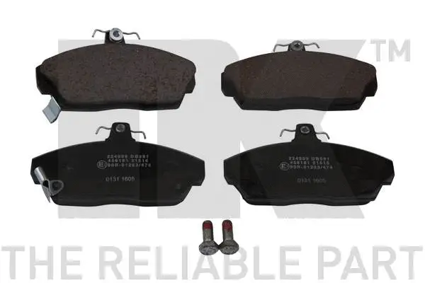Brake Pad Set, disc brake (224009)