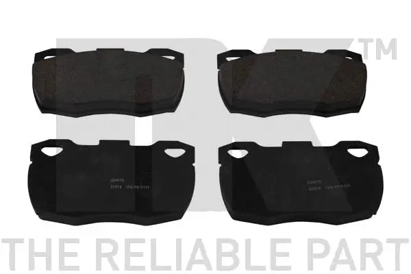 Brake Pad Set, disc brake (224018)