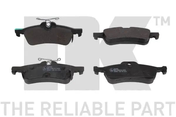 Brake Pad Set, disc brake (222650)