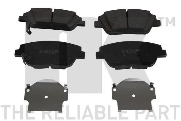 Brake Pad Set, disc brake (223439)