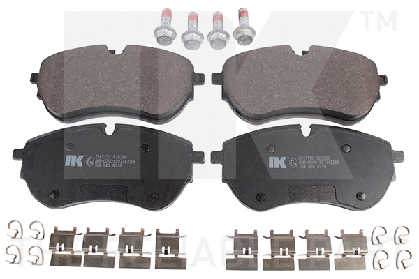 Brake Pad Set, disc brake (2247152)