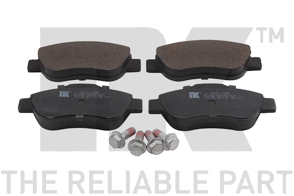 Brake Pad Set, disc brake (222375)