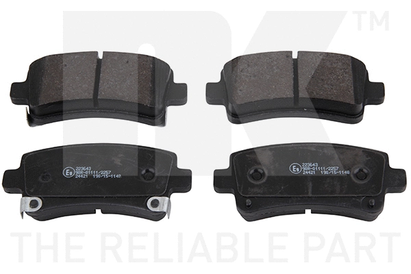 Brake Pad Set, disc brake (223643)